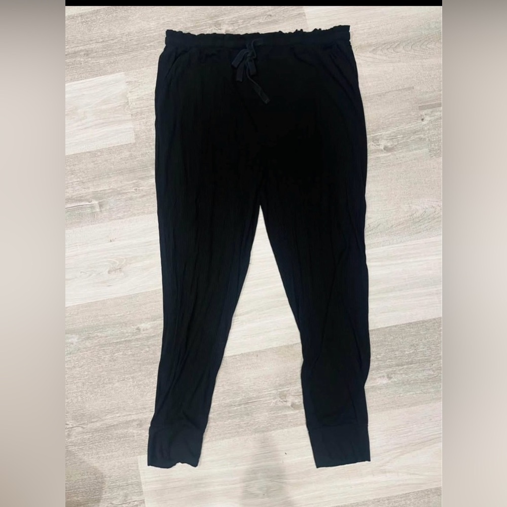 Posh Peanut Black Joggers